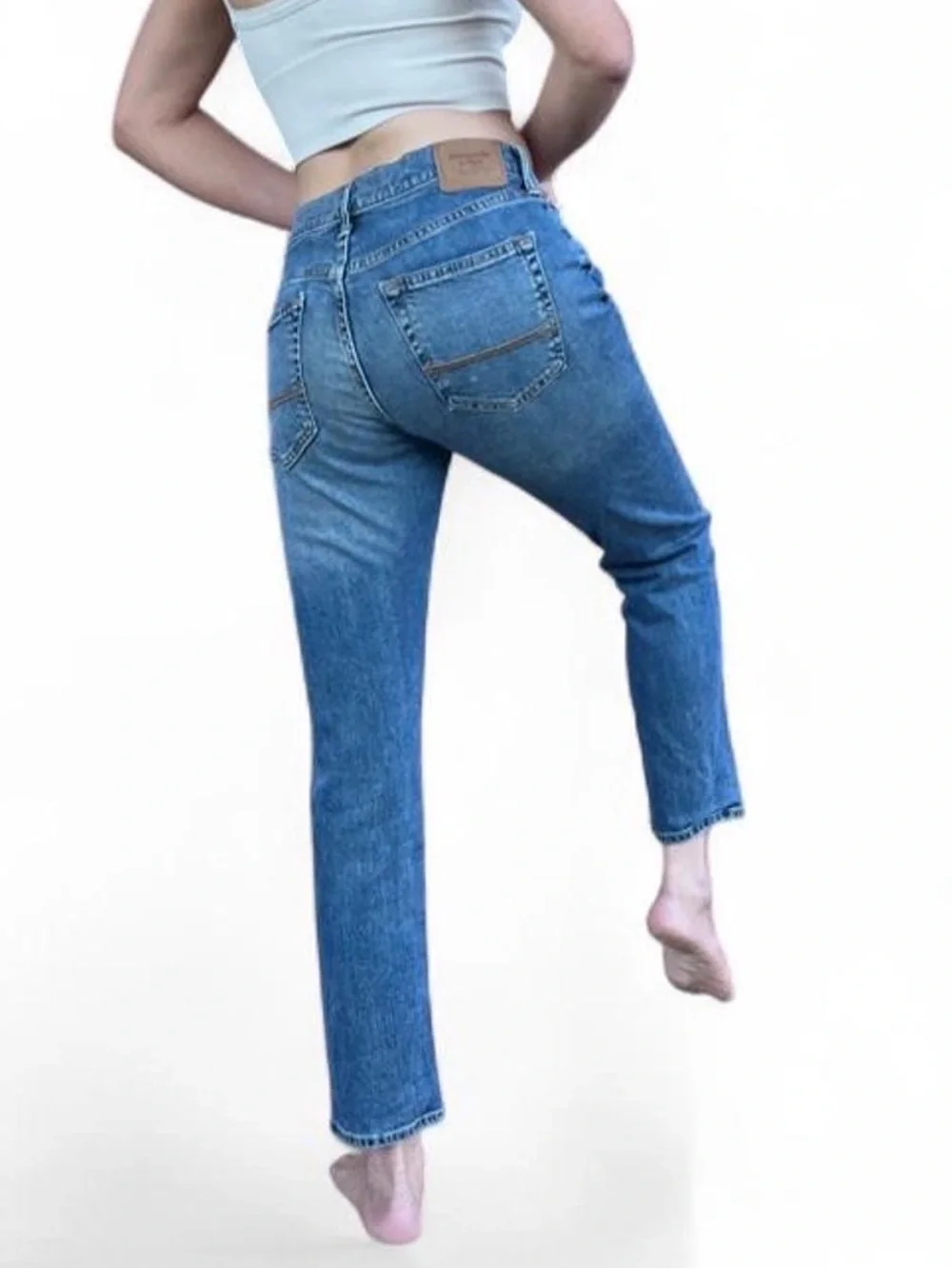 Abercrombie & Fitch Men’s Slim Straight Stretch Jeans 30x30